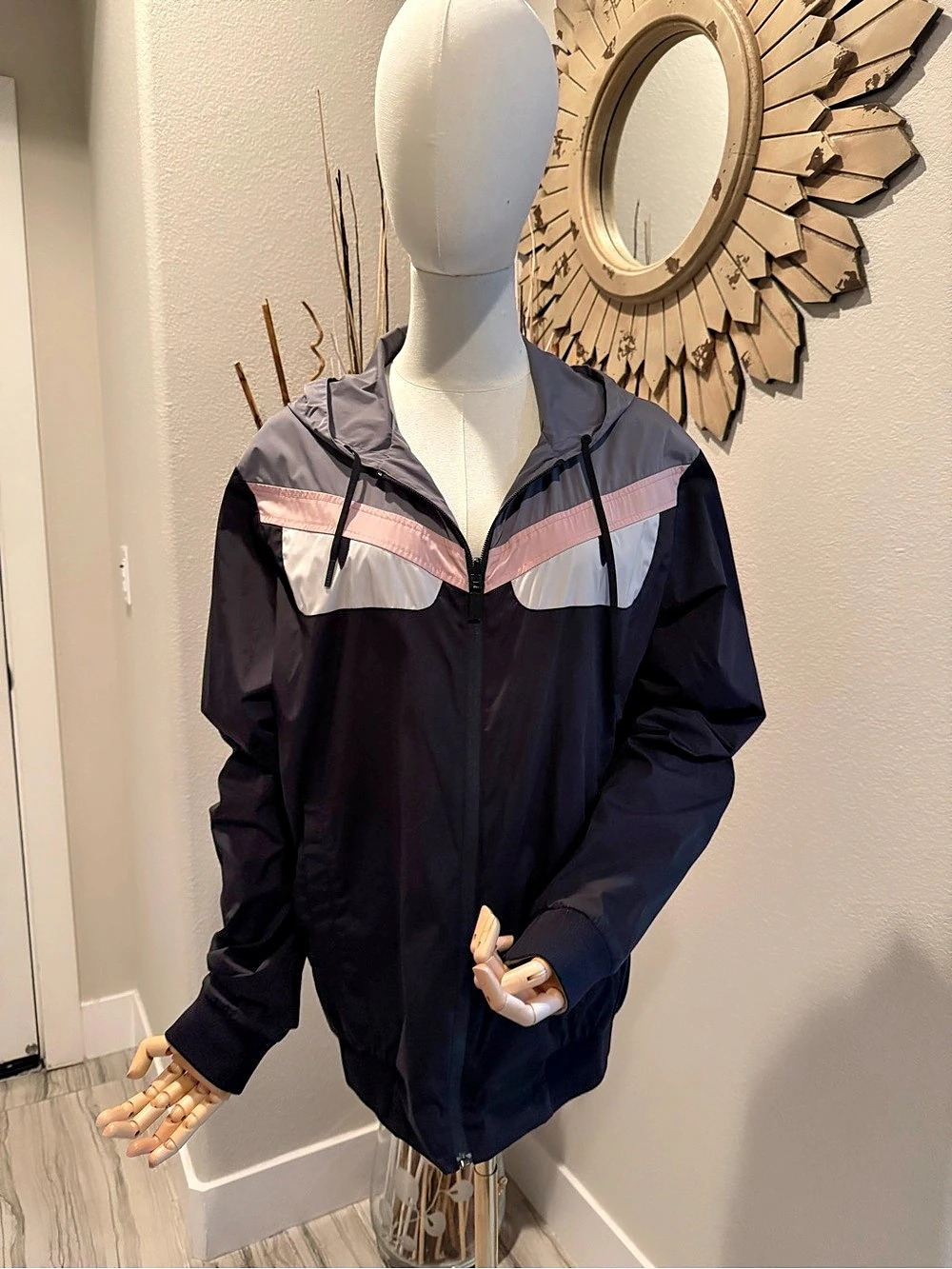 Fendi Color Block Windbreaker Size 50 Like New